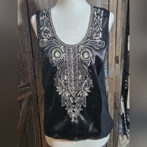 NWT Yoana Baraschi Black Blouse